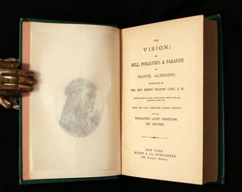 1882 Rare Book The Vision Or Hell Purgatory And Paradise Of Dante A