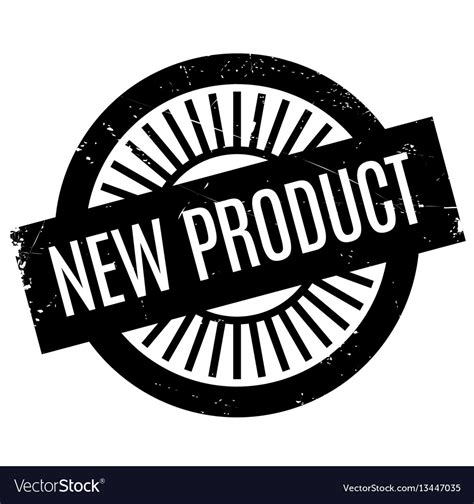 New Product Rubber Stamp Royalty Free Vector Image