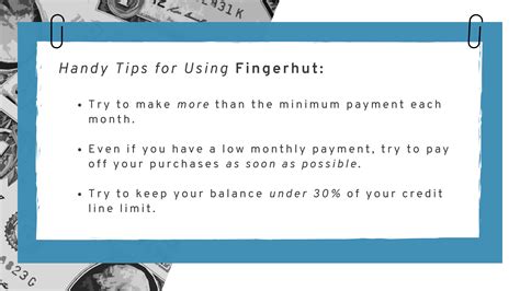 However, you should beware of the high apr charged on purchases if you plan to carry a balance. Fingerhut Credit Card Payment - Chrisyel