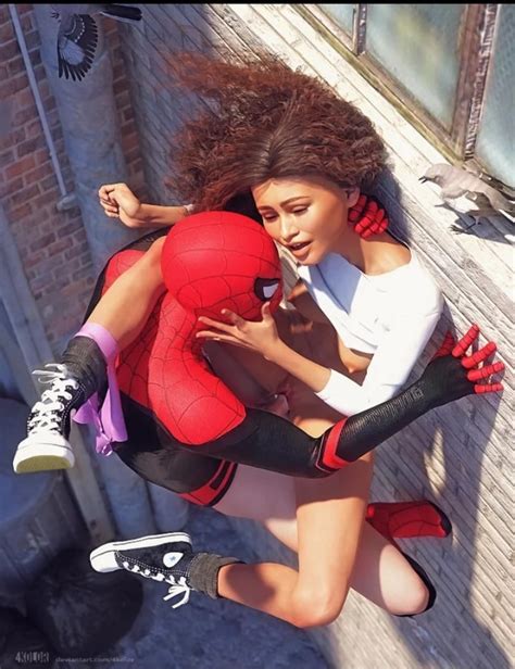 Post 5226468 4kolor Marvel Michelle Jones Spider Man Spider Man