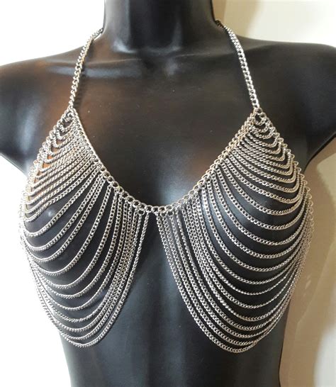 Silver Body Chain Hot On Storenvy