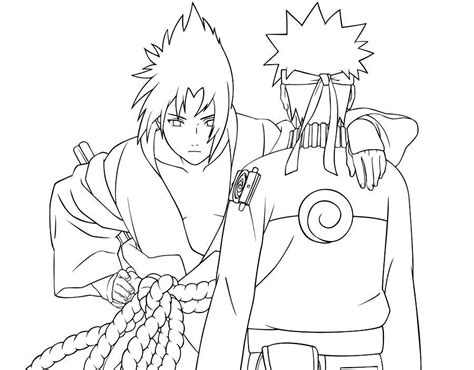 Coloriage Sasuke - 80 Coloriages à imprimer | WONDER DAY — Coloriages