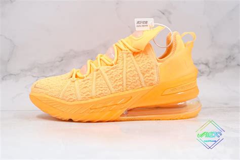 Nike Lebron 18 Sisterhood Melon Tint Team Orange Basketball Shoes