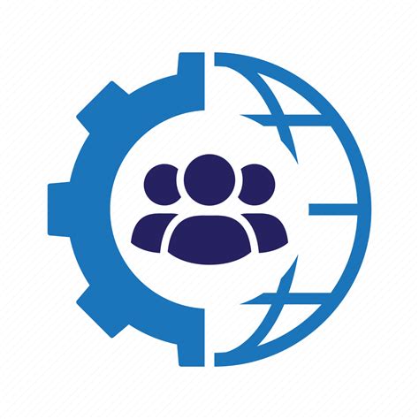 Business Customer Global Operation Target Team Icon Download On