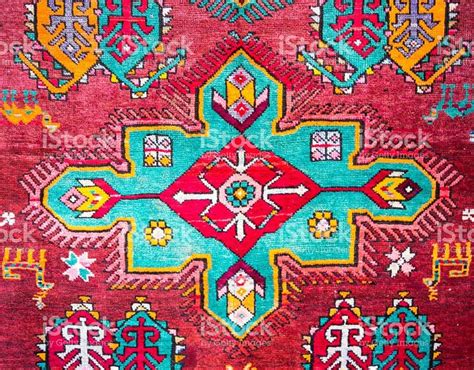Armenian Carpet With Traditional Ornaments And Patterns Ковер