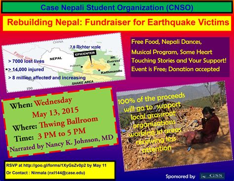 Support Nepal Earthquake Relief Efforts At May 13 Fundraiser