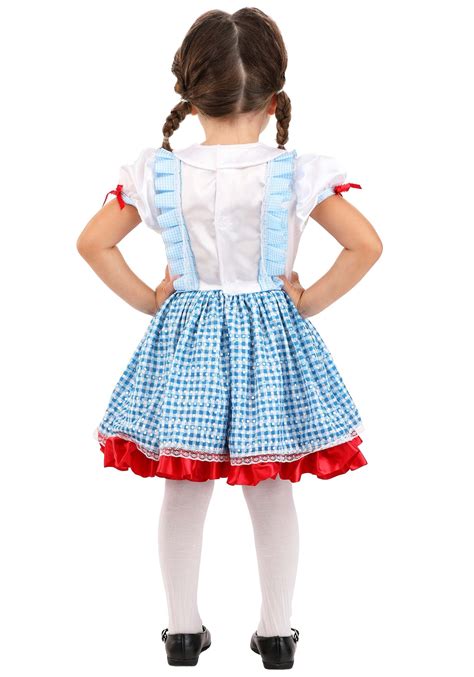 Dorothy Farm Girl Costume Dress For Toddlers Wonderful Wizard Of Oz