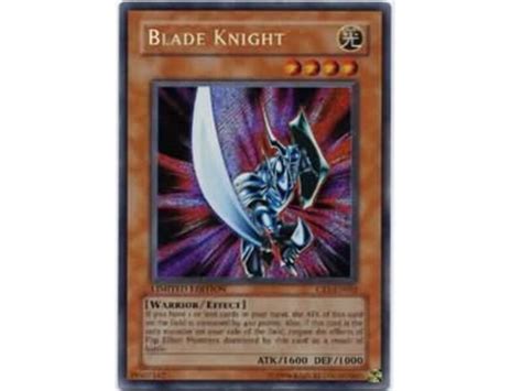 Yu Gi Oh Blade Knight Ct1 En002 Secret Rare Used Ebay