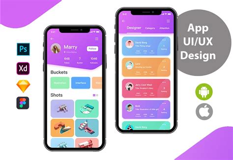 Design Ui And Ux For Your Mobile App Using Psd Or Xd For 30 Seoclerks
