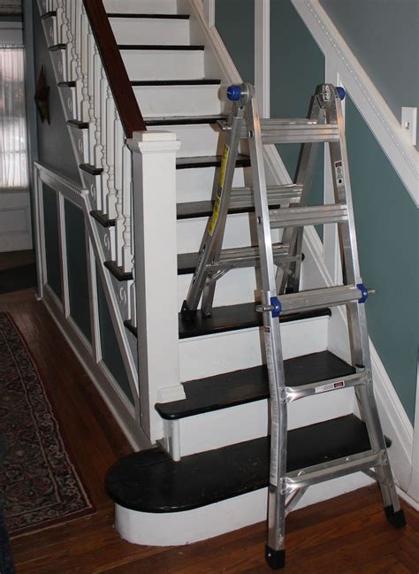 This platform allows for easy removal and placement anywhere on the stairway. Werner MT13 MultiLadder Review - An Unconventional Ladder ...