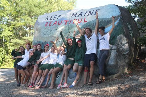 Maine Girls Summer Camp Camp Fernwoood Trips Special Programs