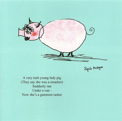 Funny Spike Milligan Poem From A Birthday Card