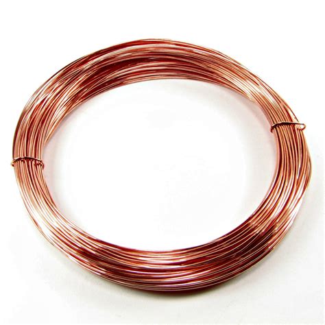 Copper Wire 20 Gauge Half Hard Round 1 Ounce
