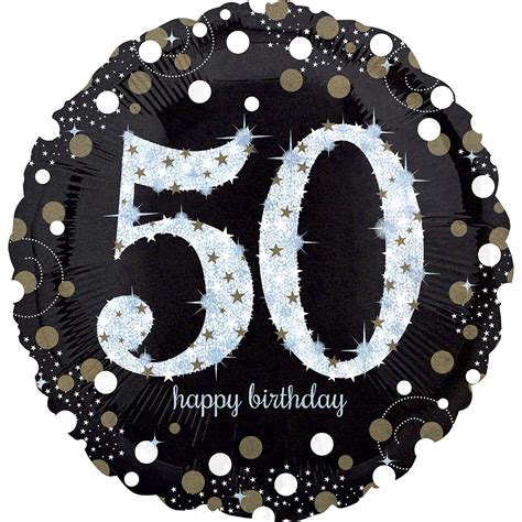 Sparkling Celebration 50th Birthday Balloon Kit Party City