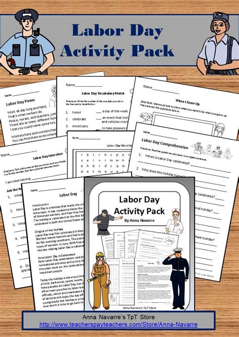 ️esl Labor Day Worksheets Free Download