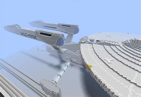 Star Trek Uss Enterprise Ncc 1701 Minecraft Project