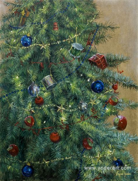 Christmas Tree Painting At Explore Collection Of