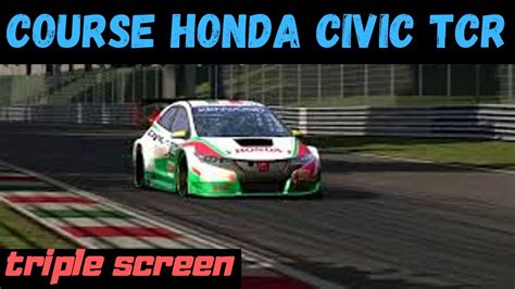 Assetto Circuit De Dijon Prenois Course En Honda Civic R Tcr