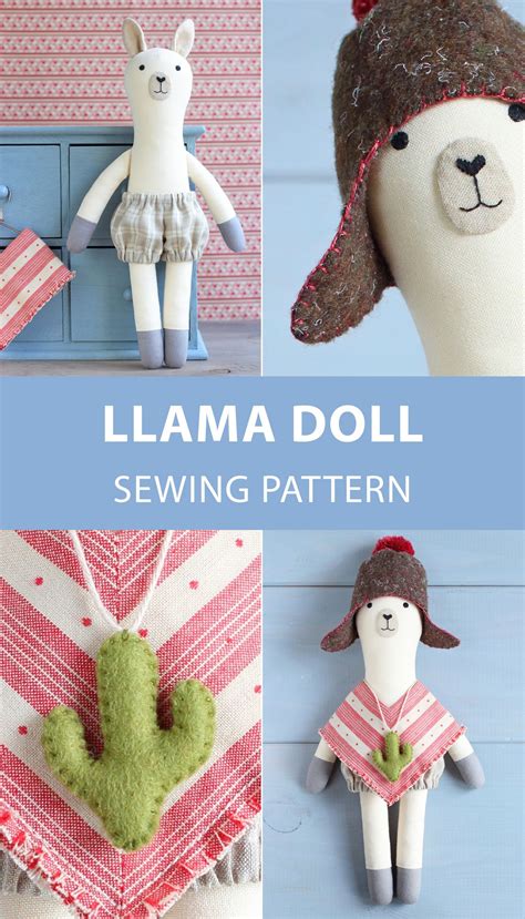 Mickey mouse (voiced by walt disney). PDF Llama (Alpaca) Sewing Pattern & Tutorial — DIY Animal ...