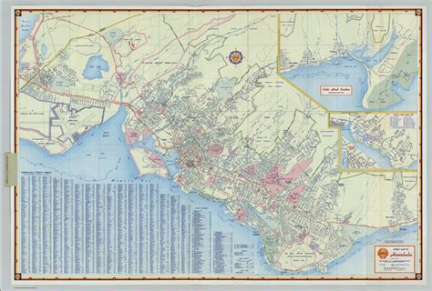 Shell Street Map Of Honolulu David Rumsey Historical