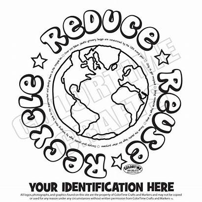 Recycle Coloring Recycling Pages Reduce Reuse Printable