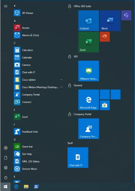 How Can I Customize The Start Menu In Windows 10 Using Intune