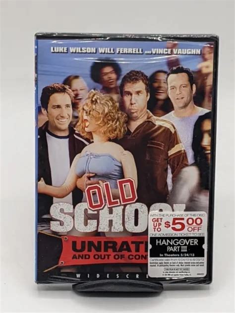 Old School Dvd 2003 Widescreen Unrated Version Brand New Sealed