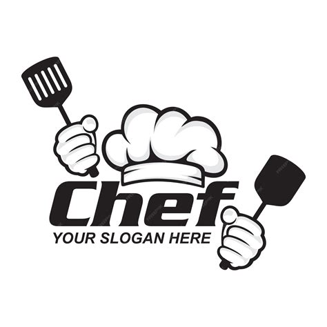 Chef Logo Vecteur Premium