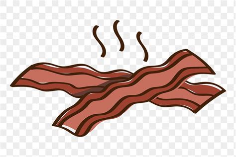 Png Grilled Bacons Doodle Sticker Premium PNG Rawpixel