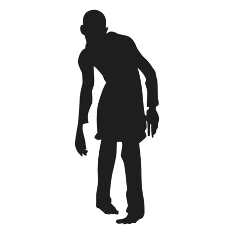 Zombie Crawling Silhouette Transparent Png And Svg Vector