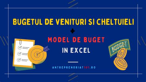 Bugetul De Venituri Si Cheltuieli Model Buget In Excel