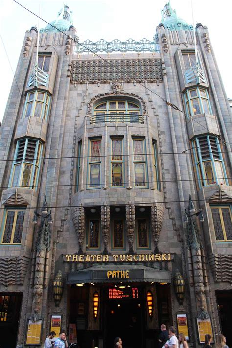 Tuschinski, the oldest cinema in amsterdam. Amsterdam, théâtre Tuschinski