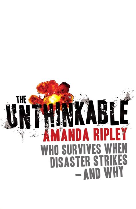 The Unthinkable By Amanda Ripley Penguin Books Australia