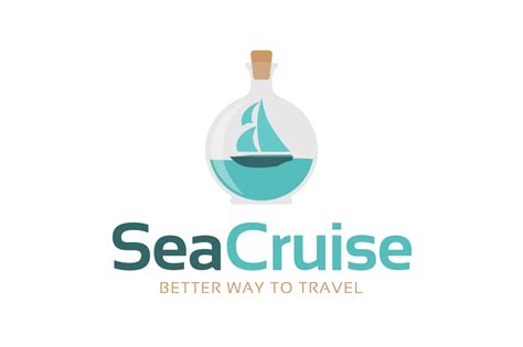 Sea Cruise Travel Agency Logo ~ Logo Templates On Creative Market