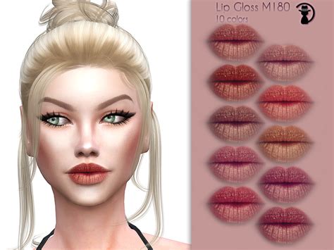 The Sims Resource Lip Gloss M180