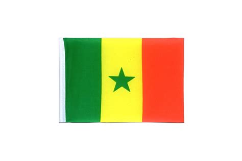 Fanion Sénégal 10 X 15 Cm Monsieur Des Drapeaux