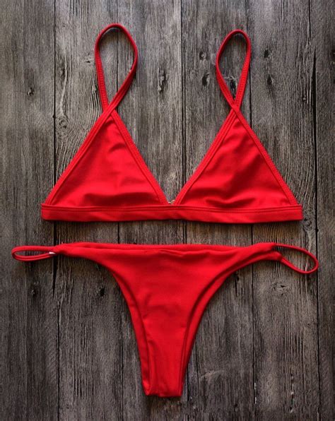 red solid sexy fashion bikini set brasilianischer bikini bikini set sexy bikini sets bikini