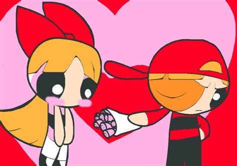 Ppg Blossom And Brick Kiss Google Search Powerpuff Girls Anime Ppg