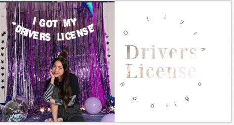 Olivia Rodrigos ‘drivers License Debuts At Number 1 In The Uk Review