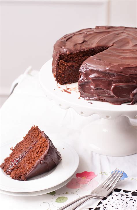 Raspberry Filled Chocolate Ganache Cake Sing For Your Supper Bloglovin