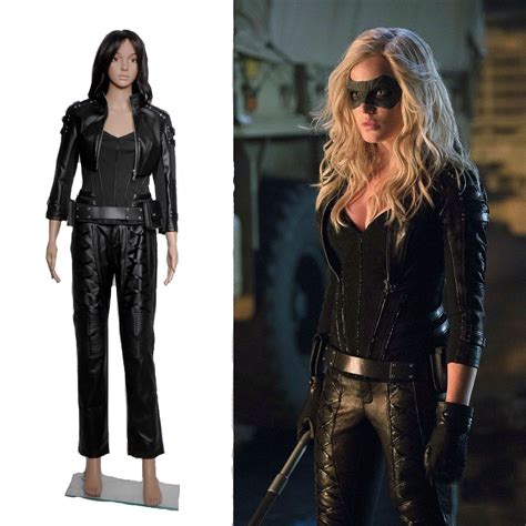 Leather Jackets Pants Outfit Arrow Black Canary Sara Lance Womens
