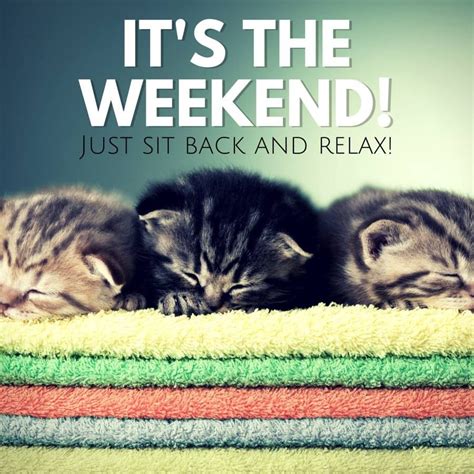 Just Kick Back Relax And Enjoy Yourself This Weekend T