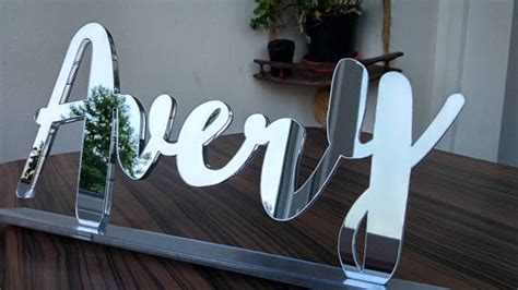 Acrylic Letters Laser Cut Signs Custom Sign Wedding Decor Name Plate