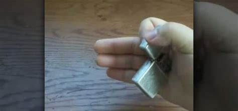 How To Do The Hot Hand Zippo Lighter Trick Prop Tricks Wonderhowto