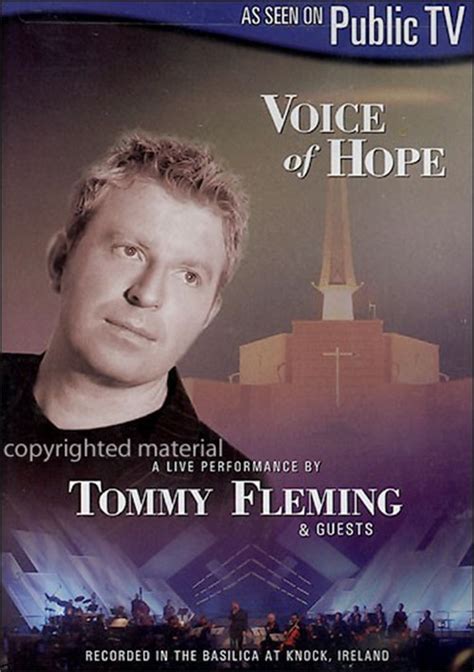 Tommy Fleming Voice Of Hope Dvd 2005 Dvd Empire