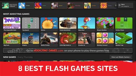 8 Best Flash Game Sites Youtube