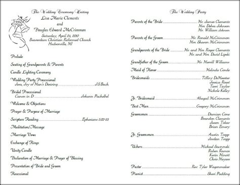 Wedding Program Paper Wedding Programs Wording Wedding Program Examples Wedding Program