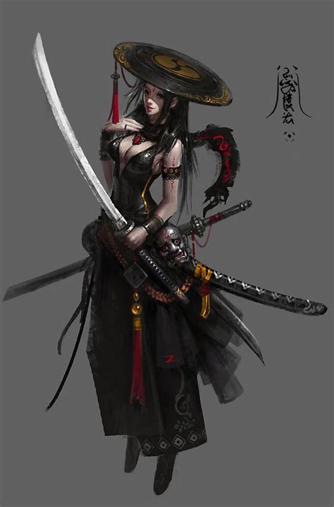 A35c04b44a81a8904467110f5a1616f0 Female Samurai Ninja Female 658×