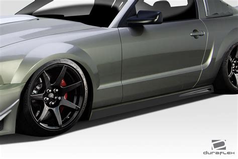 2006 Ford Mustang 0 Sideskirts Body Kit 2005 2009 Ford Mustang