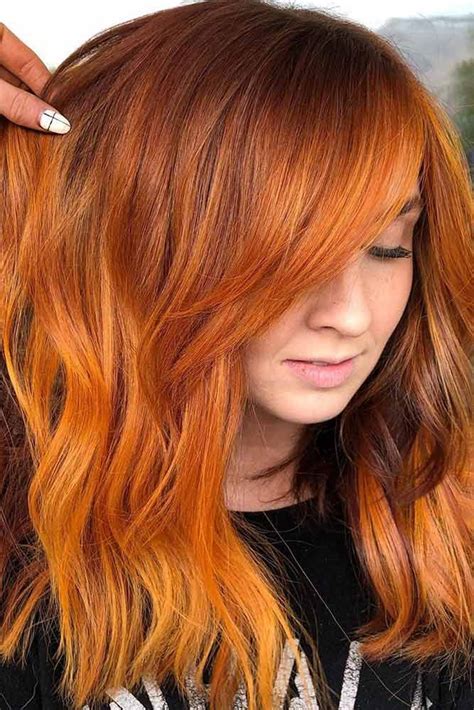 Incredible Vibrant And Versatile Orange Hair For All Tastes Hair